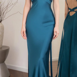 Blue Long Dress